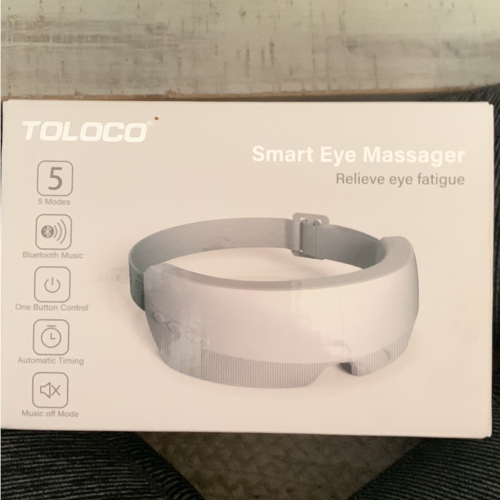 Headache eye massager- tried once.